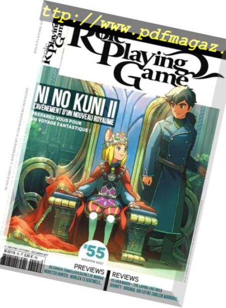 Role Playing Game – octobre 2017 Cover