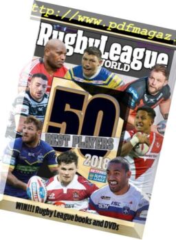 Rugby League World – November 2018