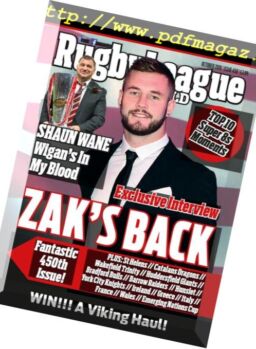 Rugby League World – October 2018