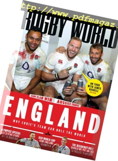 Rugby World UK – August 2016 Cover