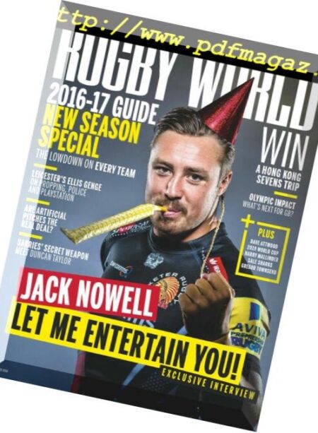 Rugby World UK – October 2016 Cover
