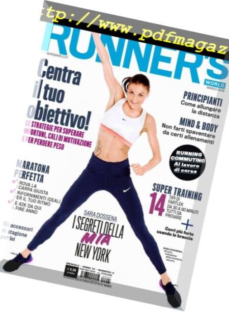 Runner’s World Italia – Marzo 2018 Cover
