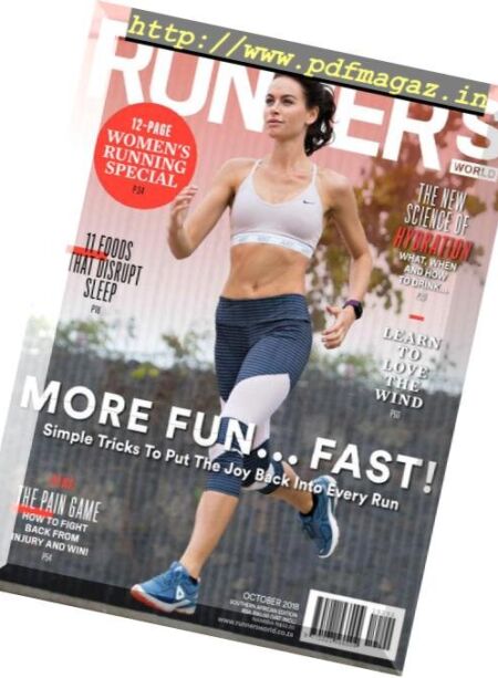 Runner’s World South Africa – October 2018 Cover