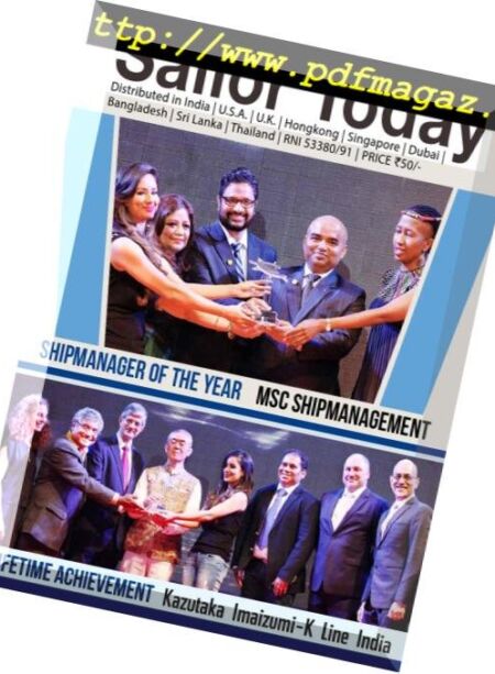 Sailor Today – April 2017 Cover