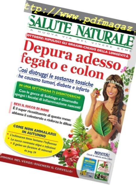 Salute Naturale – Ottobre 2018 Cover