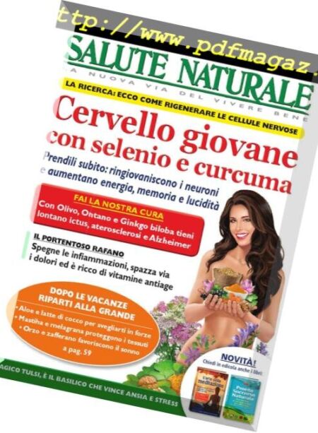 Salute Naturale – Settembre 2018 Cover