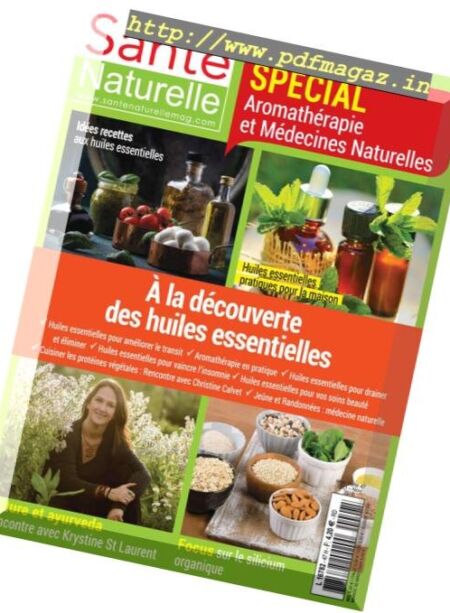 Sante Naturelle – Hors-Serie – Octobre-Novembre 2018 Cover