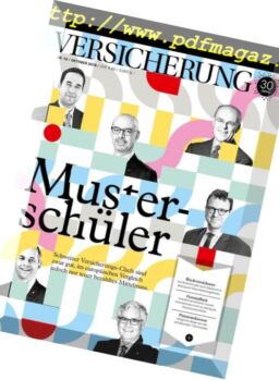Schweizer Versicherung – Oktober 2018