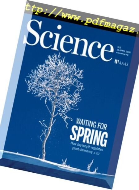 Science – 13 April 2018 Cover