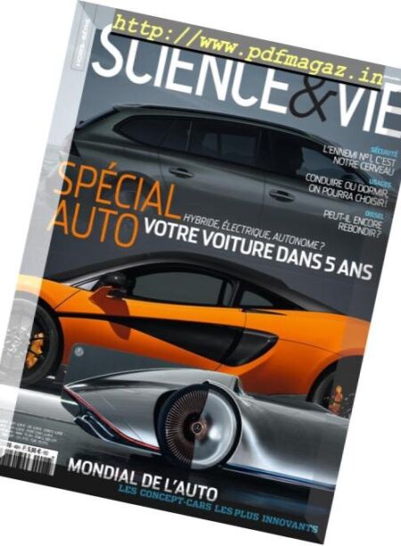Science & Vie – Hors-Serie – Special Auto 2018 Cover