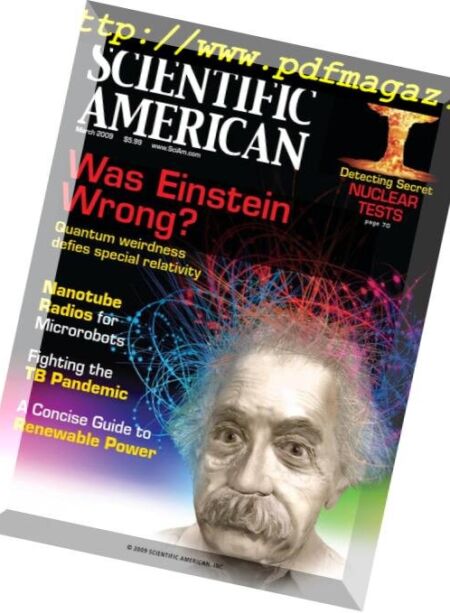 Scientific American – March 2009 Cover
