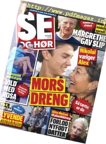 SE og HoR – 12 september 2018 Cover