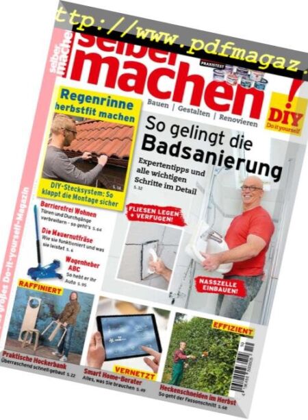 Selber Machen – Oktober 2018 Cover