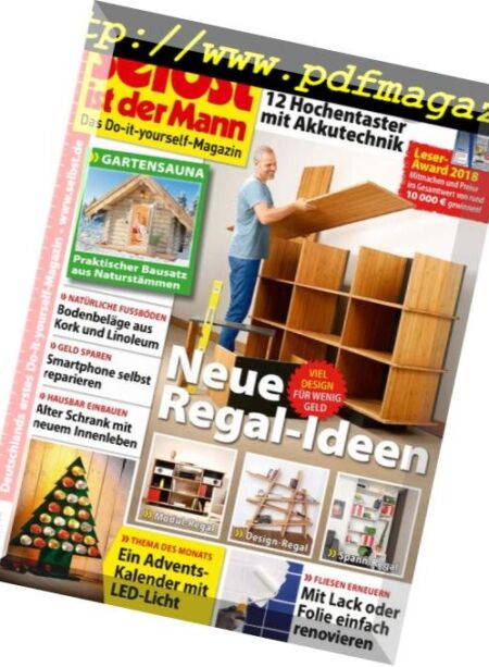 Selbst ist der Mann – November 2018 Cover