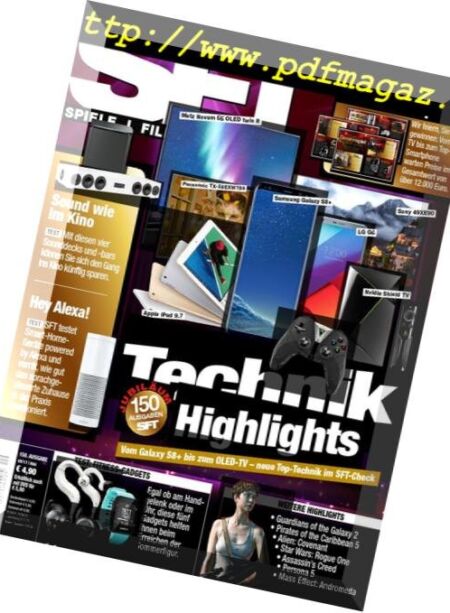 SFT – Spiele Filme Technik – Mai 2017 Cover