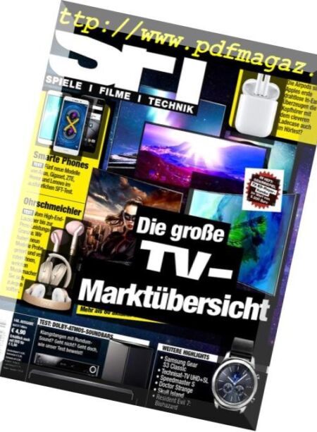 SFT – Spiele Filme Technik – Marz 2017 Cover