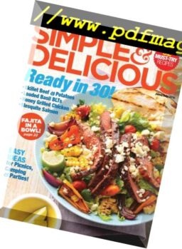 Simple & Delicious – May-June 2016