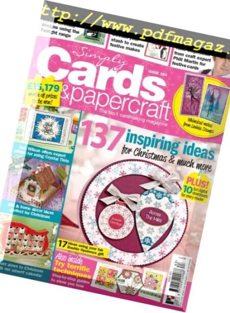 Simply Cards & Papercraft – October 2018 Cover