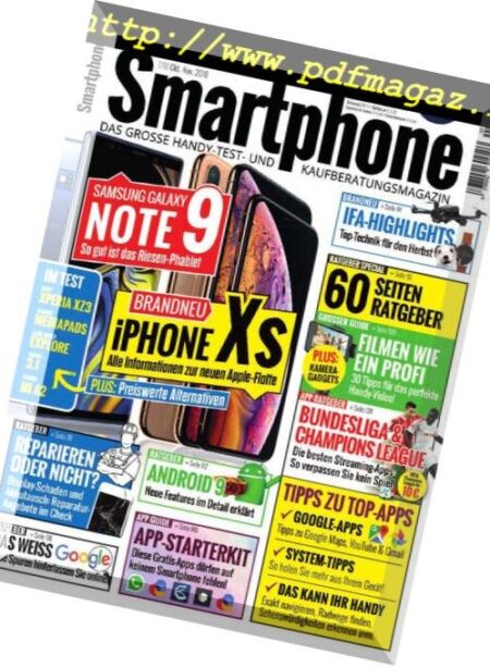 Smartphone – Oktober-November 2018 Cover