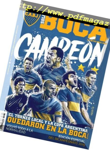 SoloBoca – diciembre 2015 Cover