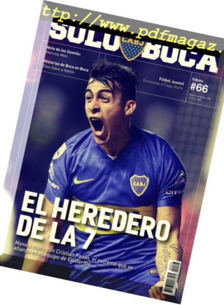 SoloBoca – mayo 2016 Cover