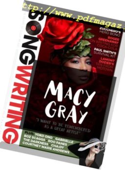 Songwriting Magazine – October 2018