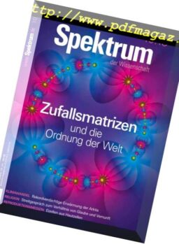 Spektrum der Wissenschaft – Oktober 2018