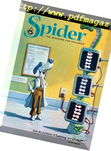 Spider – April 2015 Cover
