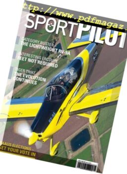 Sport Pilot – August 2018