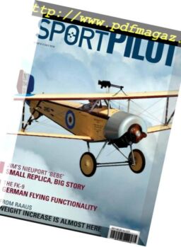 Sport Pilot – July 2018