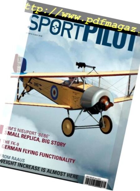 Sport Pilot – July 2018 Cover