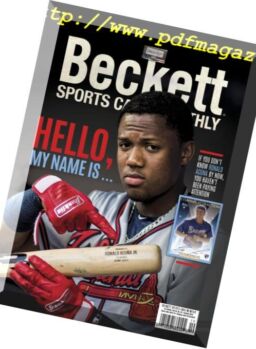 Sports Card Monthly – October 2018