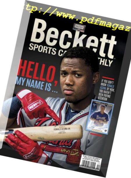 Sports Card Monthly – October 2018 Cover