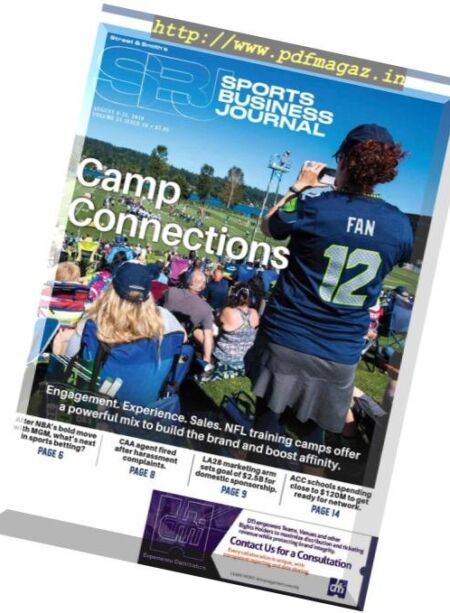 SportsBusiness Journal – 06 August 2018 Cover