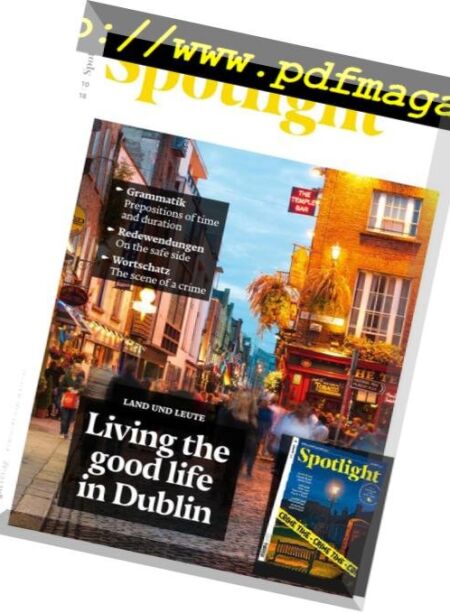 Spotlight Plus – Oktober 2018 Cover