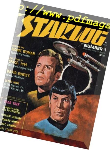 Starlog – 1976, n. 001 Cover