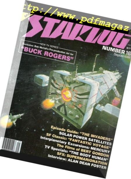 Starlog – 1978, n. 016 Cover