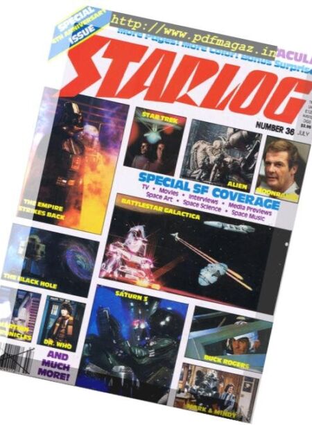 Starlog – 1980, n. 036 Cover