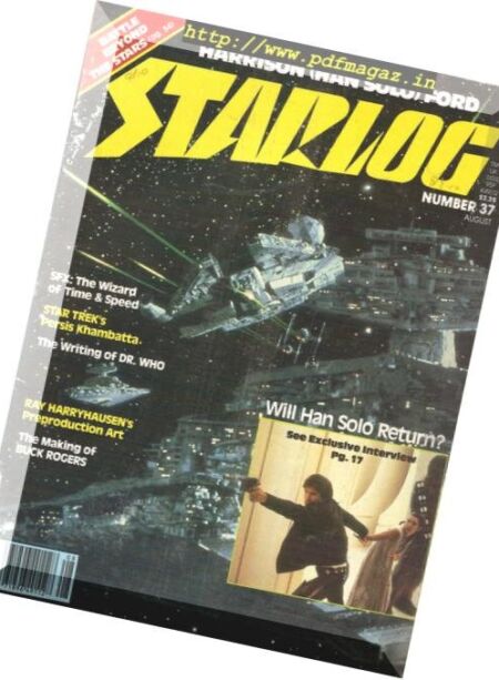 Starlog – 1980, n. 037 Cover