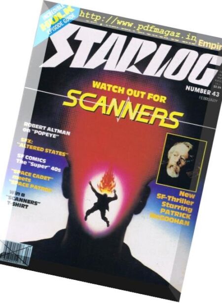 Starlog – 1981, n. 043 Cover