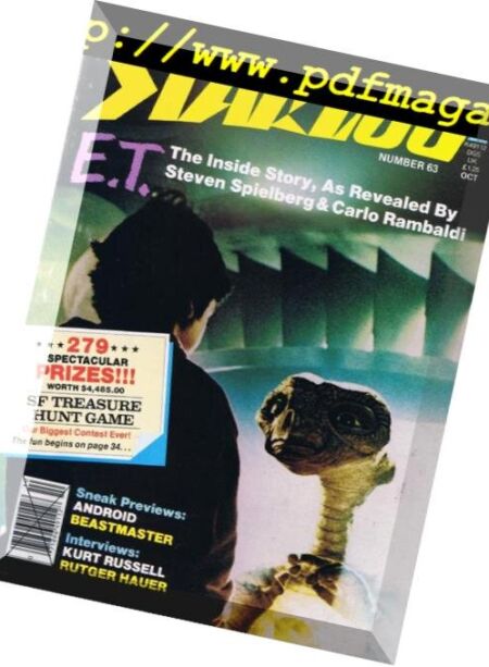 Starlog – 1982, n. 063 Cover