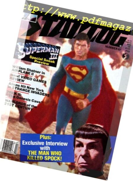 Starlog – 1983, n. 067 Cover
