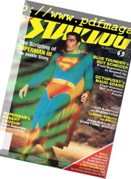 Starlog – 1983, n. 073 Cover