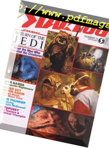Starlog – 1983, n. 074 Cover