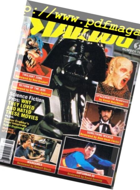 Starlog – 1983, n. 076 Cover
