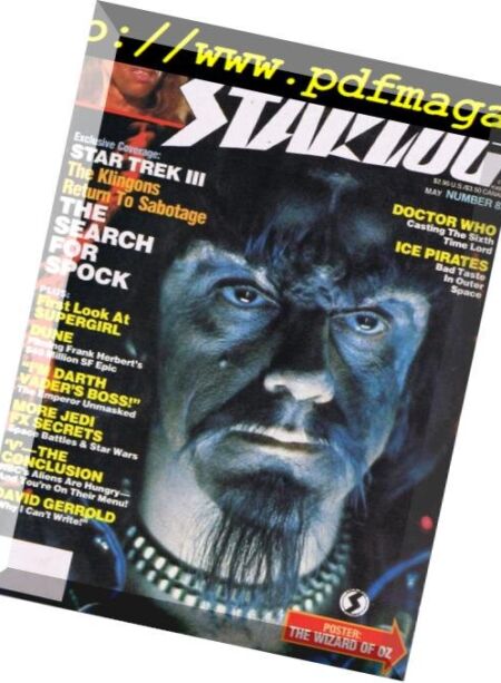 Starlog – 1984, n. 082 Cover