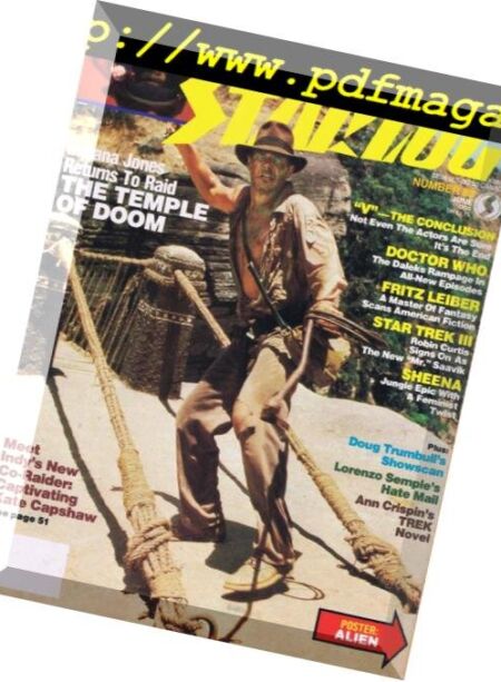 Starlog – 1984, n. 083 Cover
