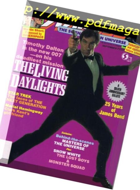 Starlog – 1987, n. 122 Cover