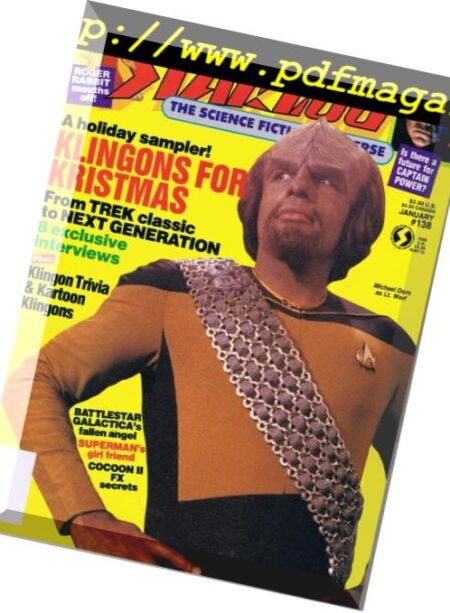 Starlog – 1989, n. 138 Cover