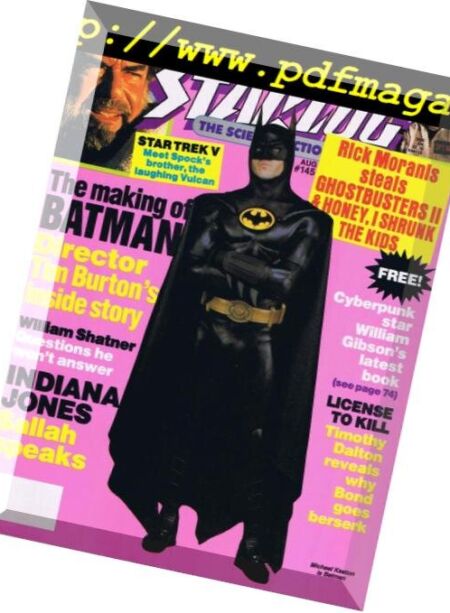 Starlog – 1989, n. 145 Cover